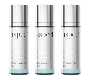 Aspect A,B and C Serums cropped